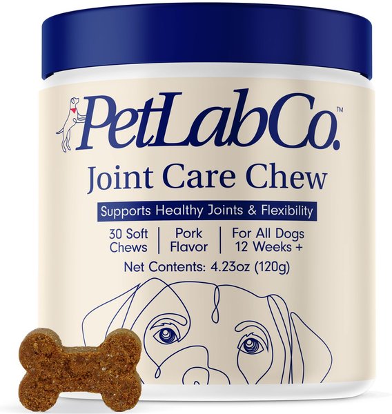 PetLab Co. Joint Care Pork Flavor Dog Supplement, 30 count slide 1 of 9