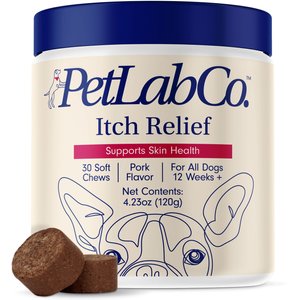 PetLab Co. Itch Relief Pork Flavor Dog Supplement, 30 count