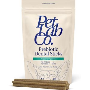 PetLab Co. Prebiotic Dental Sticks Dog Dental Chews