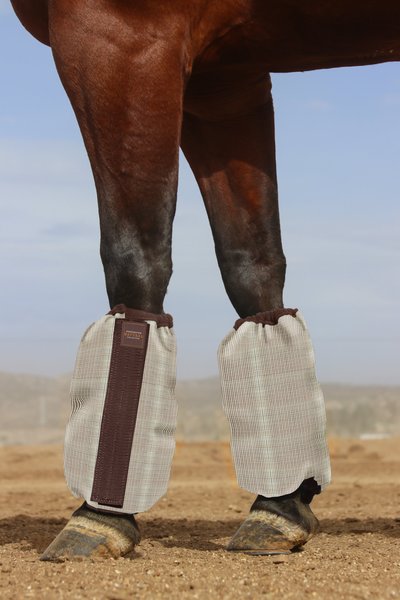 Kensington Protective Products Bubble Horse Fly Boots, 4 count, Desert Sand, X-Large slide 1 of 1