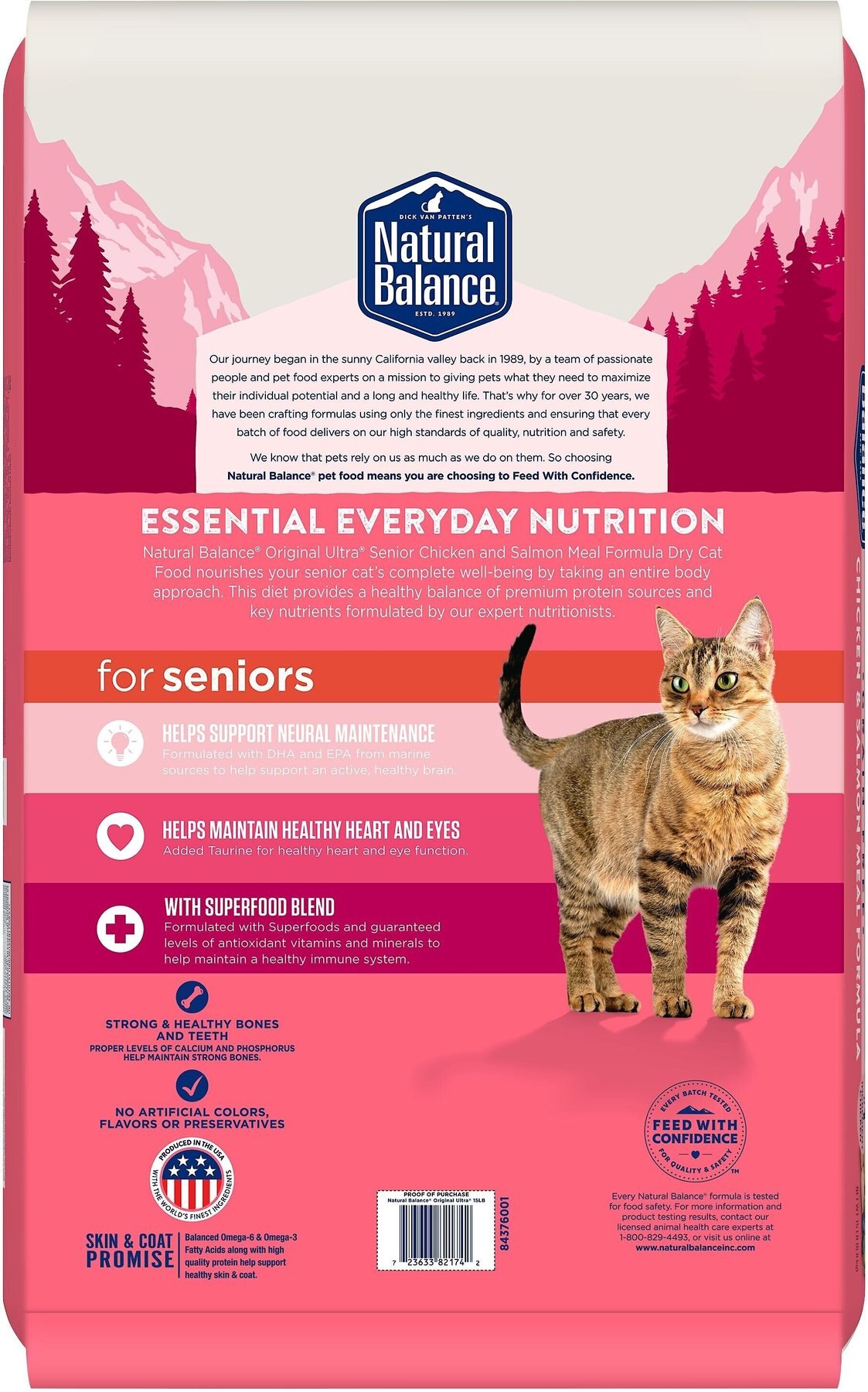 natural balance senior cat food