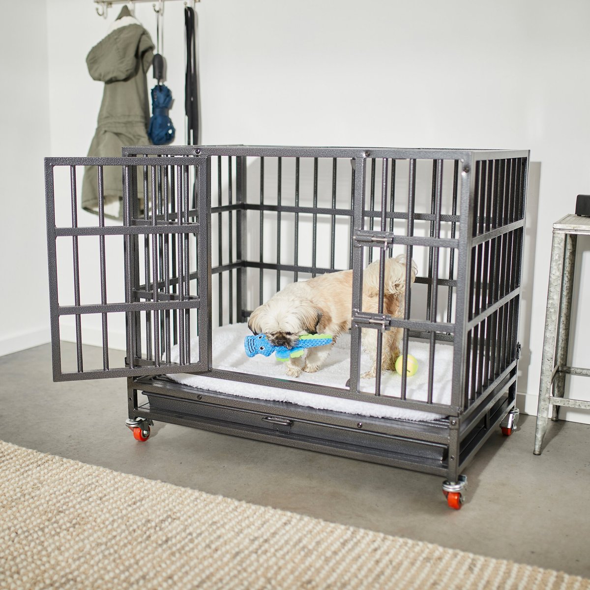 Frisco heavy duty 2025 single door dog crate