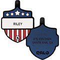 QALO Americana Personalized Dog ID Tag