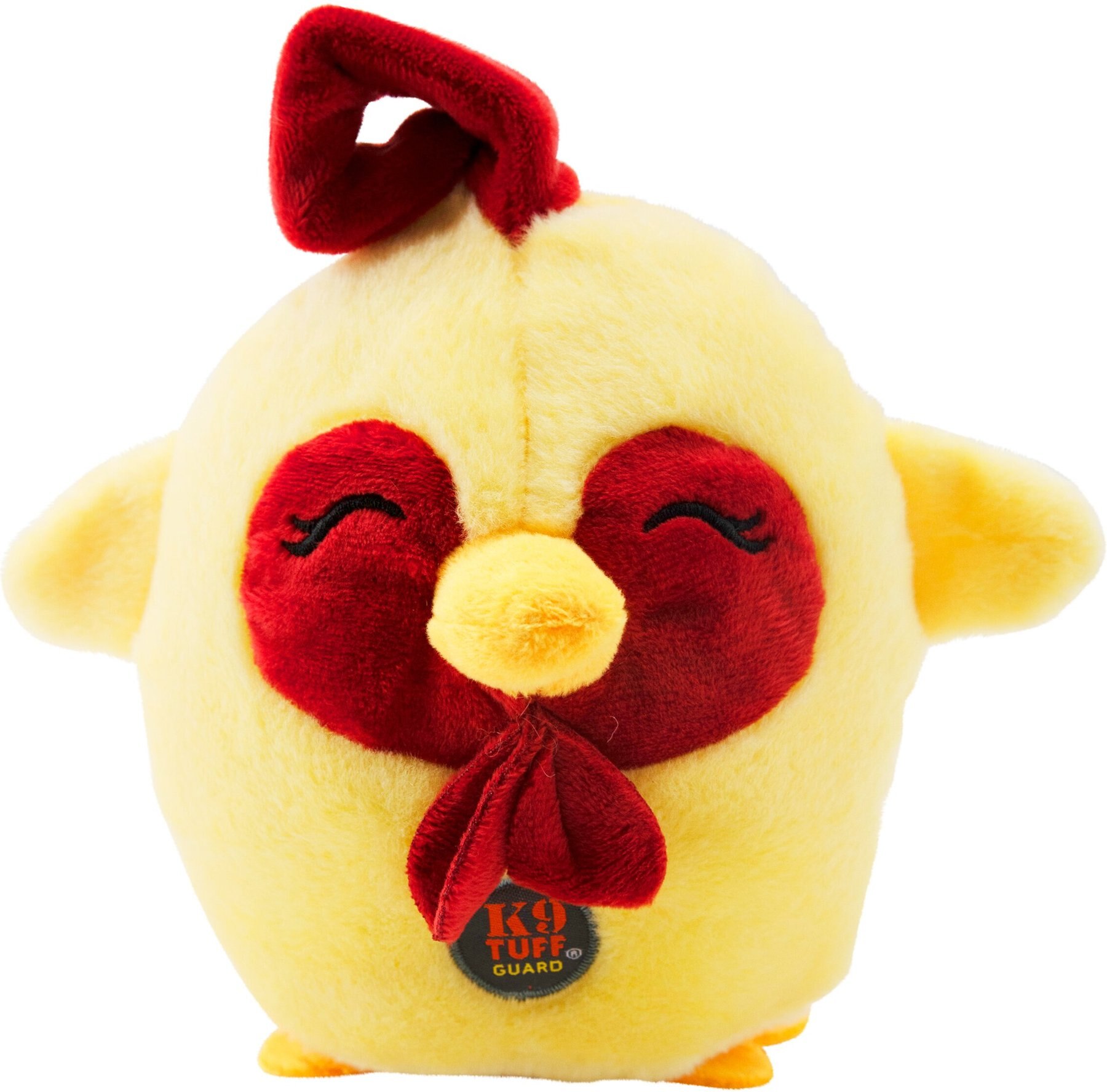 chicken plush dog toy