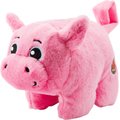 Charming Pet Poppers Pig Plush Dog Toy, Pink, X-Small