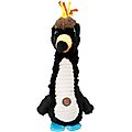 Charming Pet Absurd Burds Toucan Plush Dog Toy, Black, Medium