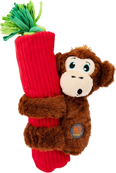 Charming Pet Cuddly Climbers Monkey Plush Dog Toy, Brown, Small slide 1 of 8