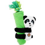Fab Dog Fabtough Rose Squeaky Plush Dog Toy