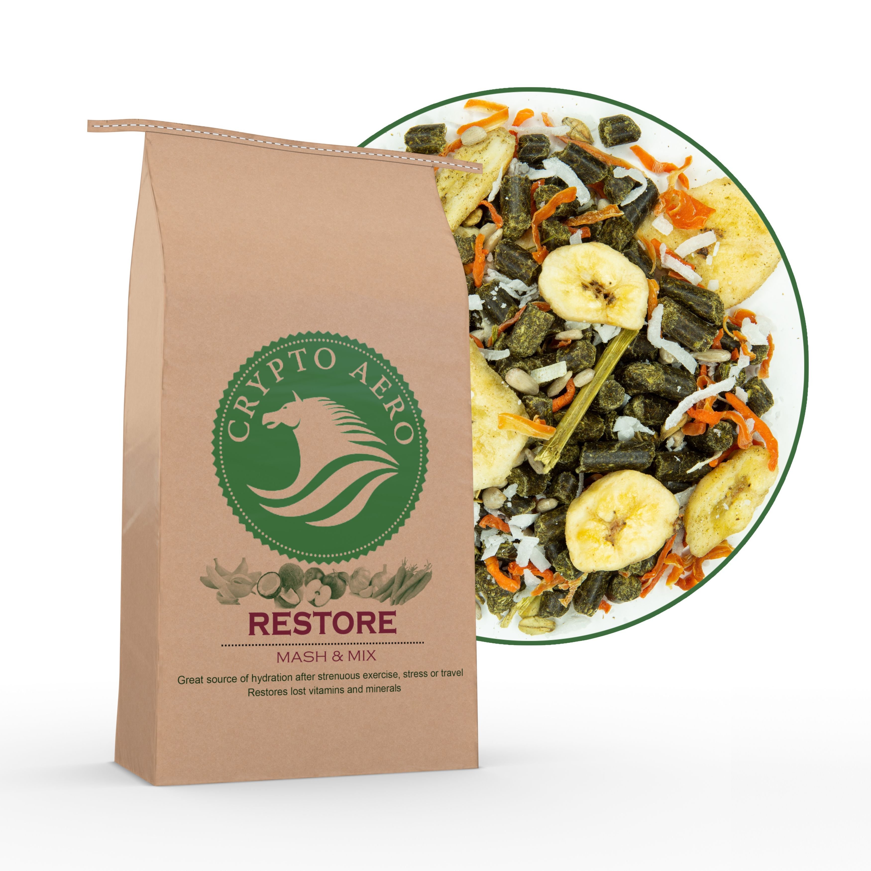 Product Reviews for CRYPTO AERO Restore Mash & Mix Horse Feed