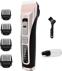 PATPET P730 Removable Blade Dog & Cat Hair Grooming Clipper, Rose Gold