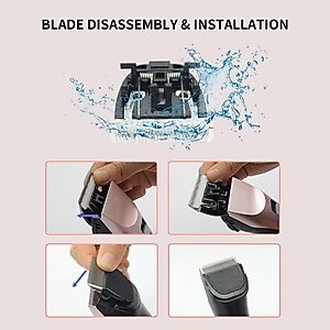 PATPET P730 Removable Blade Dog & Cat Hair Grooming Clipper, Rose Gold