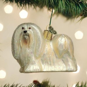 Old World Christmas Hamster Glass Tree Ornament, 2.75-in