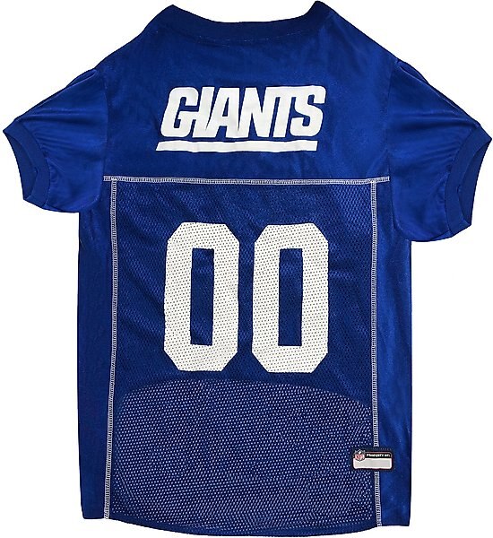 Pets First NFL Dog & Cat Mesh Jersey, New York Giants, X-Small slide 1 of 3