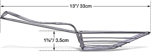 Van Ness Stainless Steel Cat Litter Scoop