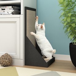 Way Basics zBoard Paperboard Vertical Scratcher Cat Toy, Black