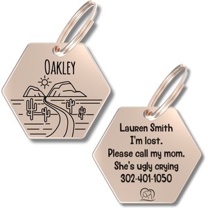 Diamond Dog Tags - RED GOLD®