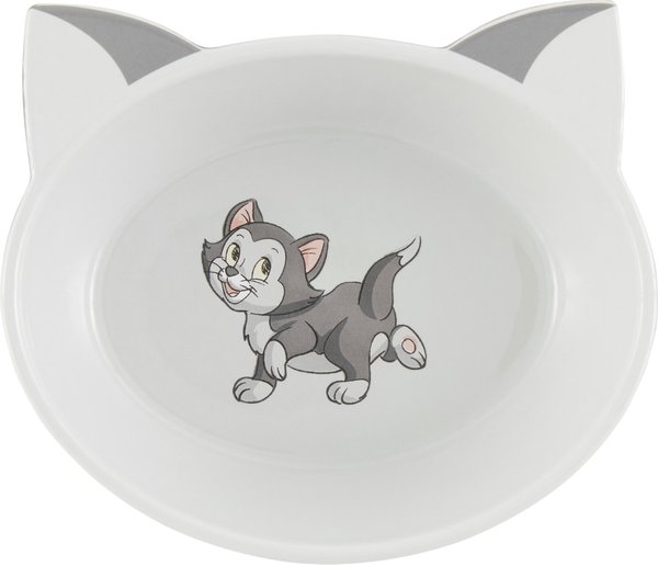 Disney Figaro No-Skid Ceramic Cat Bowl, 1 Cup slide 1 of 5