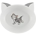 Disney Figaro No-Skid Ceramic Cat Bowl, Small