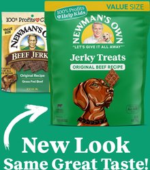 Newman's Own Beef Jerky Original Recipe Dog Treats, 14-oz bag slide 2 of 4