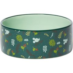 Disney Mickey Mouse Holiday Non-Skid Ceramic Dog & Cat Bowl, Small: 1.5 cup