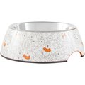 Disney Winnie the Pooh Orange Stainless Steel & Melamine Dog & Cat Bowl, Medium: 3 cup