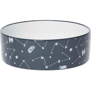 STAR WARS Navy Constellations No-Skid Ceramic Dog & Cat Bowl, Medium: 5 cup slide 1 of 6
