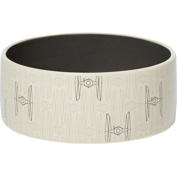 STAR WARS TIE FIGHTER Non-Skid Ceramic Dog & Cat Bowl