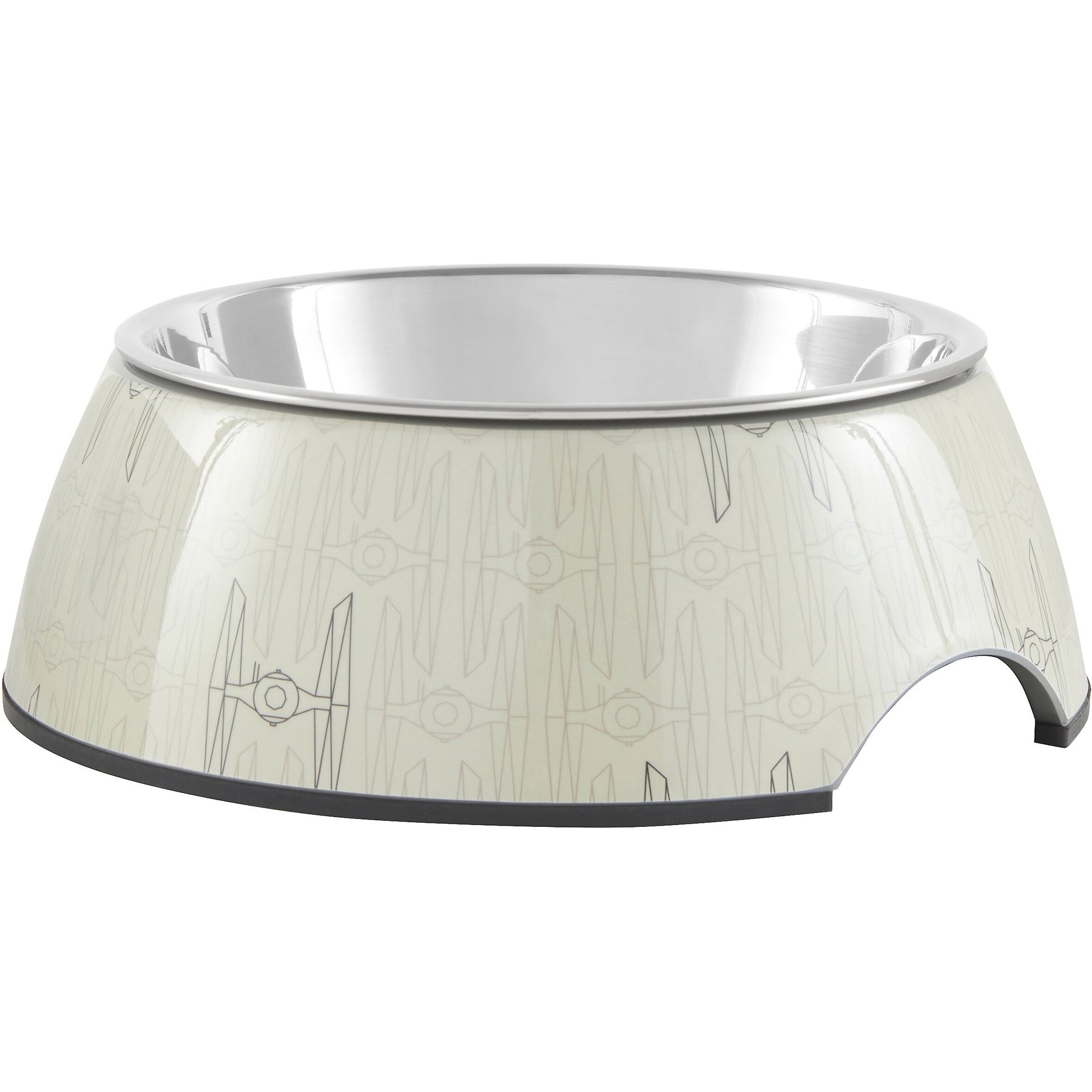 Flexzion flexzion elevated dog bowl - raised dog bowls for medium dogs  removable stainless steel dog food and water bowl - non-skid do