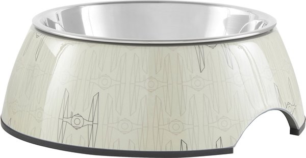 STAR WARS Tie Fighter Stainless Steel & Melamine Dog & Cat Bowl, Medium slide 1 of 5