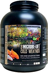 Microbe-Lift Legacy Cold Weather Floating Pellets with Wheat Germ Koi & Goldfish Food, 5.25-lb tub slide 1 of 4