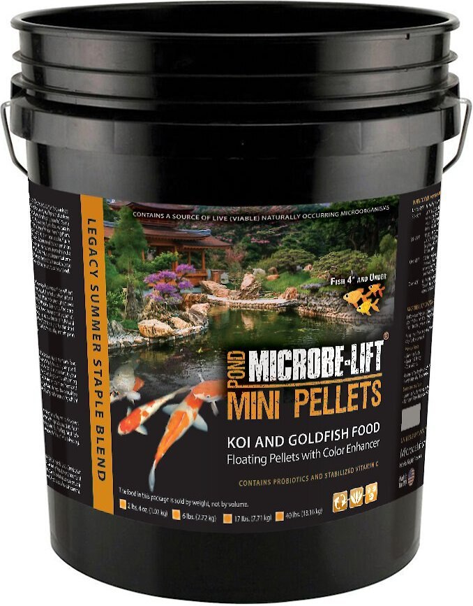 Microbe-Lift Pond Mini Pellets Koi & Goldfish Food