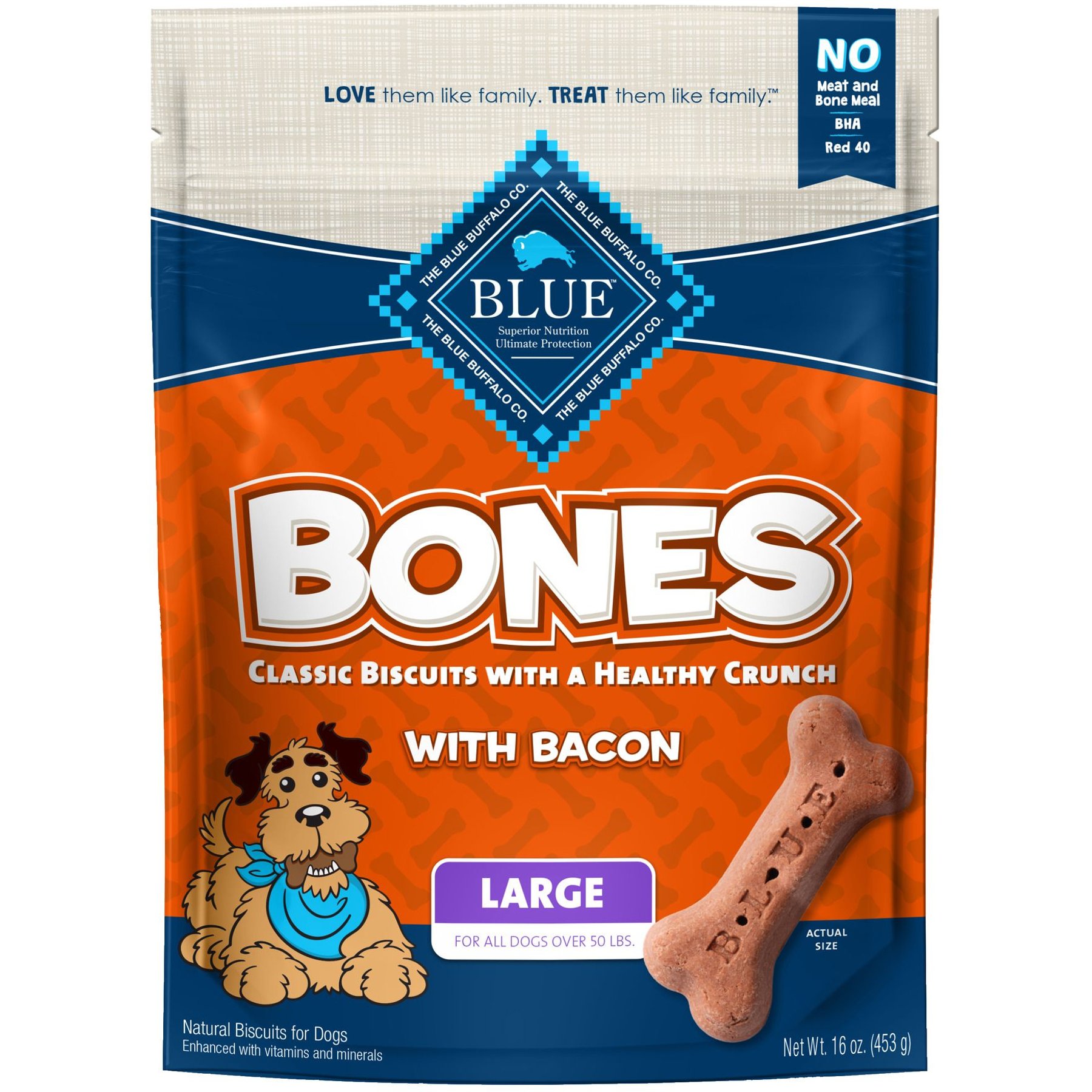 Blue buffalo dental bones cheap large