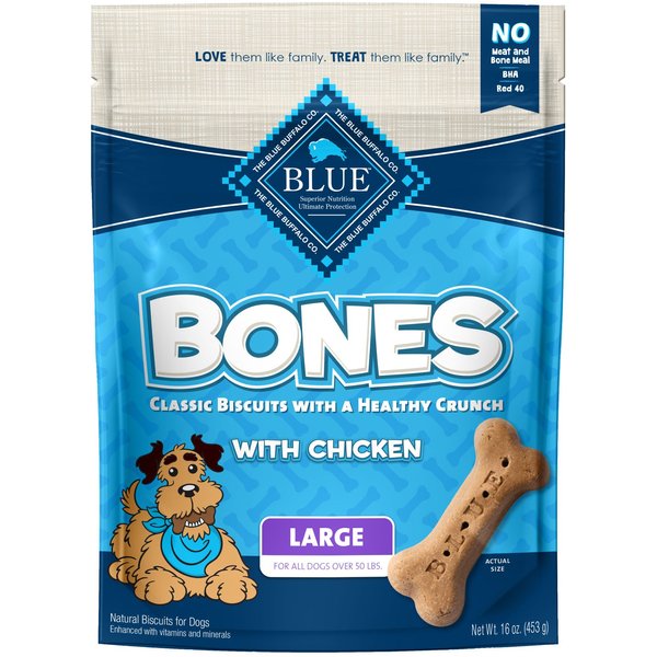 blue buffalo santa snacks crunchy dog biscuits