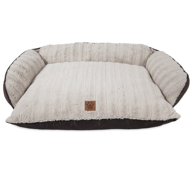 SNOOZZY Rustic Lux Comfy Sofa Dog Bed, 36 x 27-in - Chewy.com