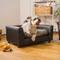 Show in main carousel: Keet Fluffly Deluxe Sofa Dog Bed with Removable Cover, Charcoal, Medium slide 3 of 11