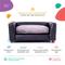 Show in main carousel: Keet Fluffly Deluxe Sofa Dog Bed with Removable Cover, Charcoal, Medium slide 7 of 11