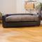 Show in main carousel: Keet Fluffly Deluxe Sofa Dog Bed with Removable Cover, Charcoal, Large slide 3 of 10
