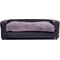 Show in main carousel: Keet Fluffly Deluxe Sofa Dog Bed with Removable Cover, Charcoal, Large slide 4 of 10