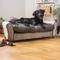 Show in main carousel: Keet Westerhill Sofa Cat & Dog Bed with Removable Cover, Charcoal, Large slide 2 of 10