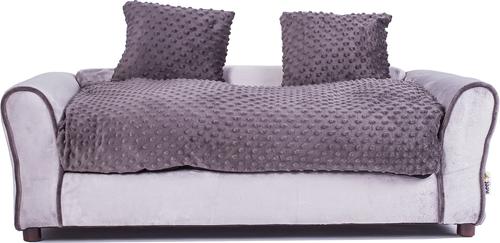 Show full view: Keet Westerhill Sofa Cat & Dog Bed with Removable Cover, Charcoal, Large slide 4 of 10
