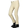Saxon Children's Adjustable Waist Jodhpurs, Beige, 12