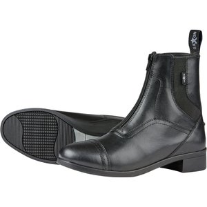 Saxon Syntovia Children's Zip Paddock Boots, Black, 12
