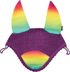 WeatherBeeta Prime Ombre Horse Ear Bonnet, Full, Rainbow Dream