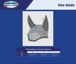 WeatherBeeta Prime Ombre Horse Ear Bonnet, Full, Rainbow Dream slide 2 of 4