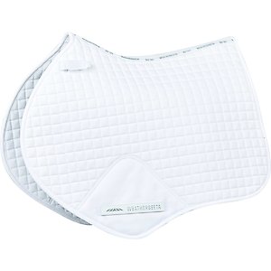 WeatherBeeta Prime Jump Shaped Horse Saddle Pad, White