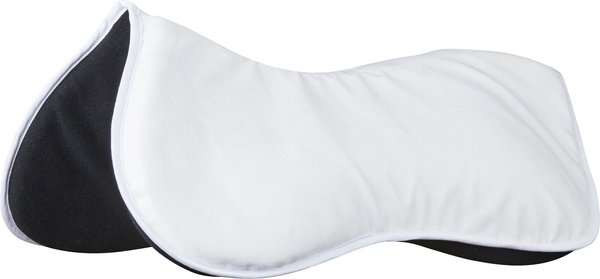 WeatherBeeta Memory Foam Comfort Horse Half Pad, White slide 1 of 2