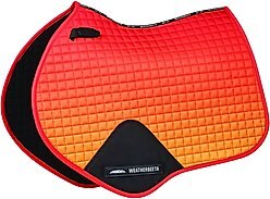 WeatherBeeta Prime Ombre Jump Shaped Horse Saddle Pad, Autumn Glow