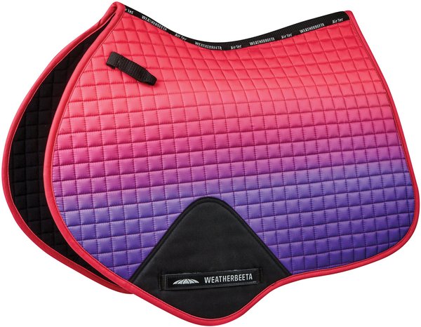 Out of Stock - WEATHERBEETA Prime Ombre Jump Shaped Horse Saddle Pad ...