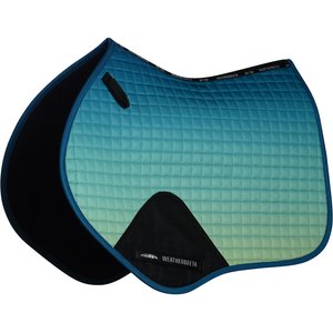 WeatherBeeta Prime Ombre Jump Shaped Horse Saddle Pad, Oceans Reef