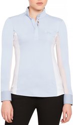 Equine Couture Ladies Cara Show Shirt, KL Baby Blue, X-Large
